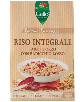 GALLO RISO INTEGRALE RADICCHIO GR175